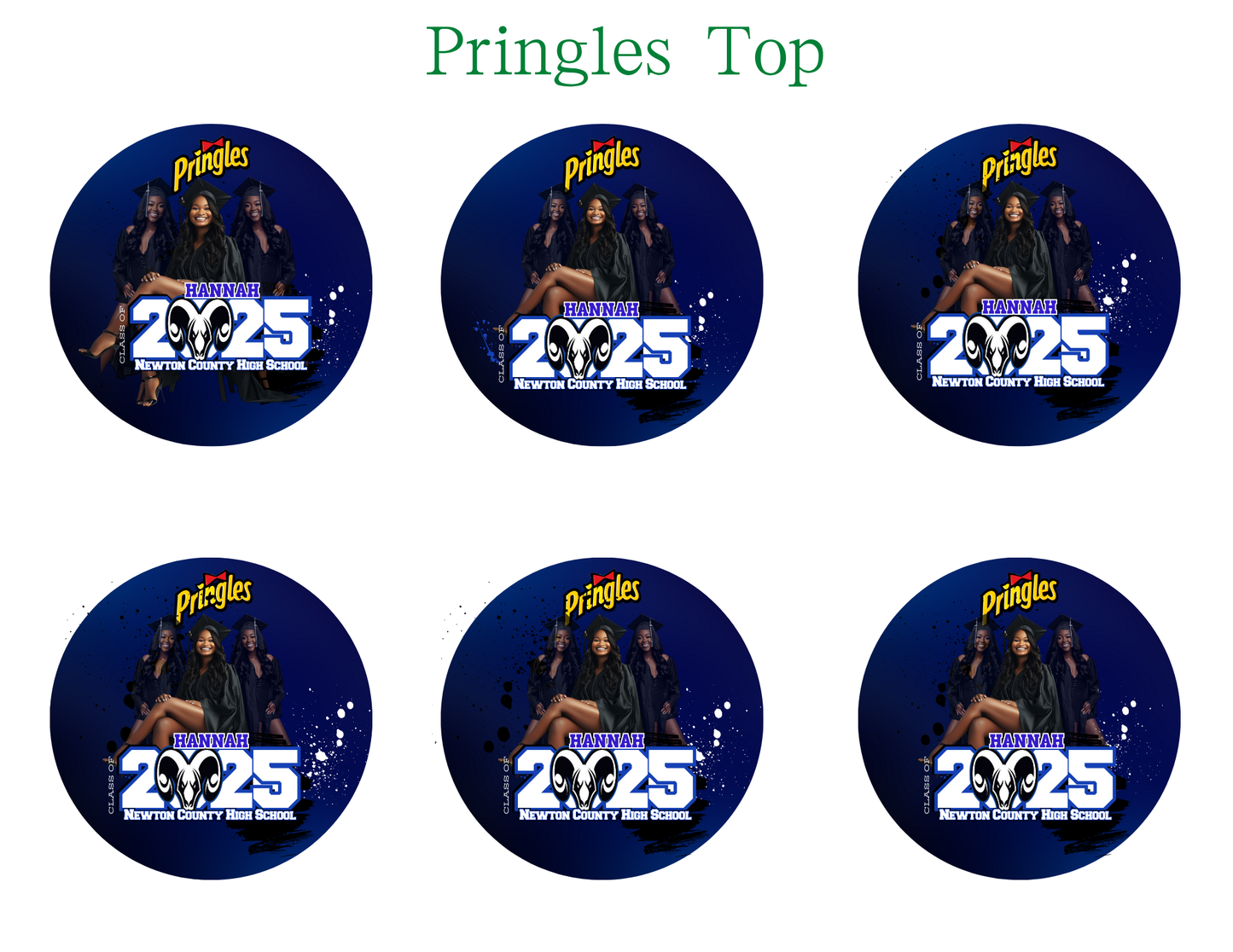 Grad Party Favor Template (Editable)