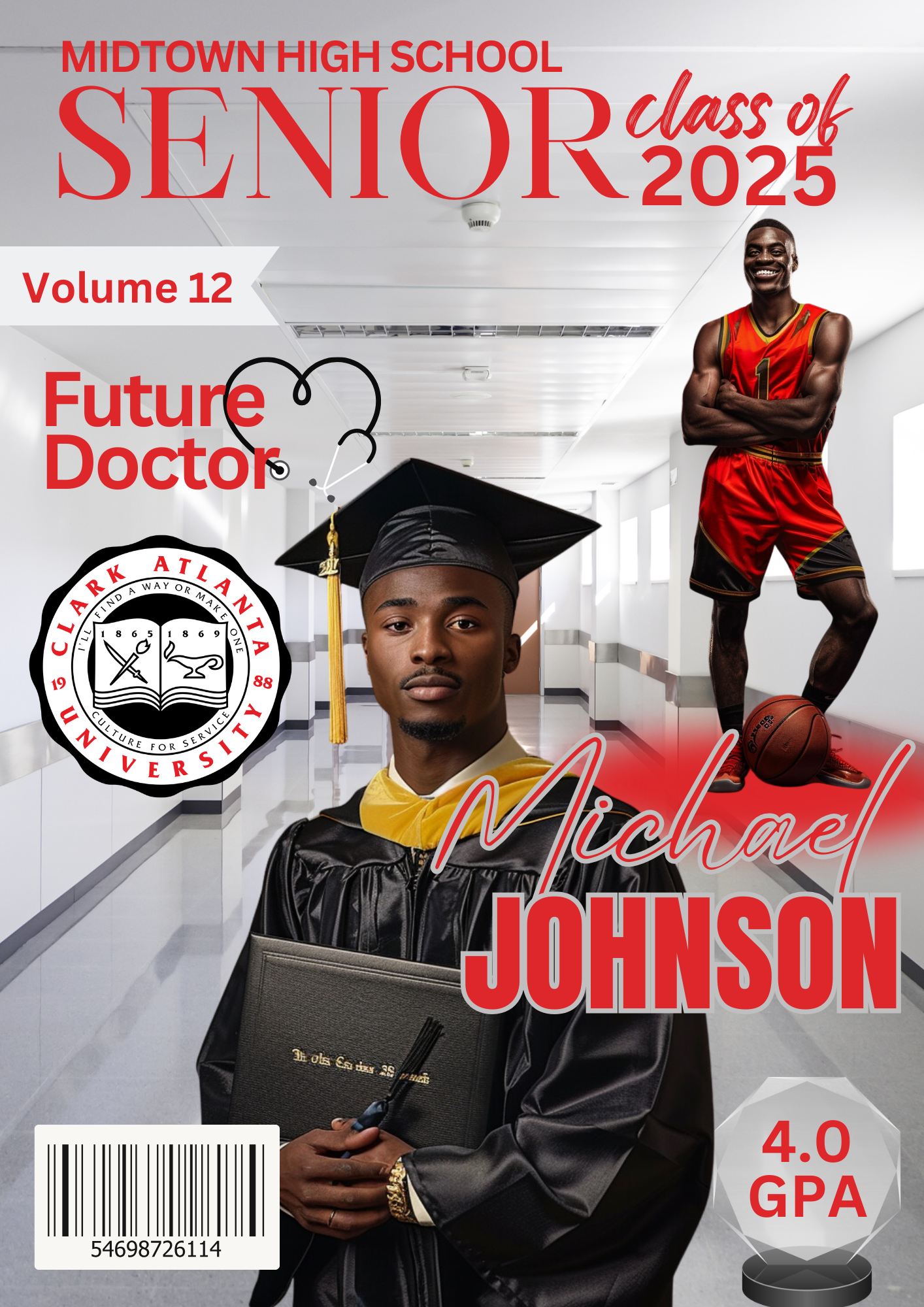 5 Magazine Design Covers (Editable)