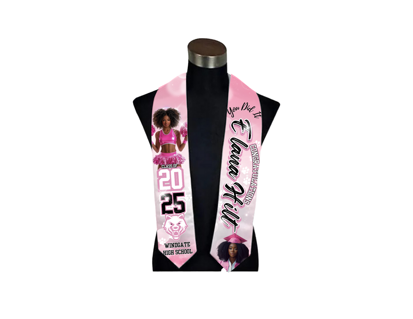 Custom Graduation Stole