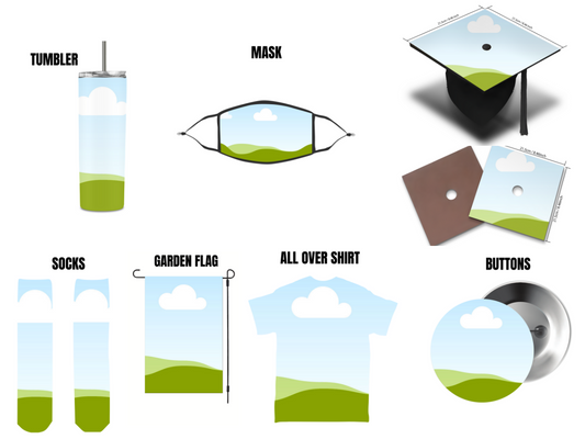 Graduation Mock-up Bundle (Editable)