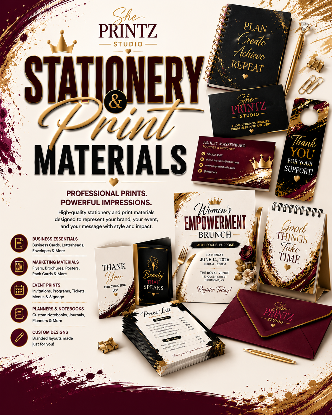 Stationery & Print Materials