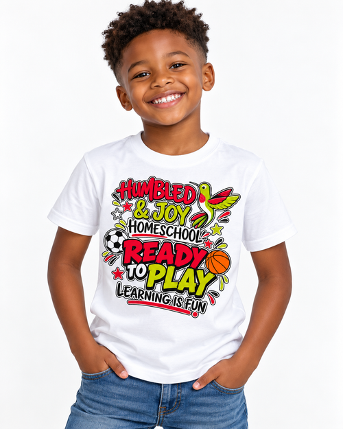 Custom Kids T-Shirt – Personalized Toddler & Youth DTF Shirt