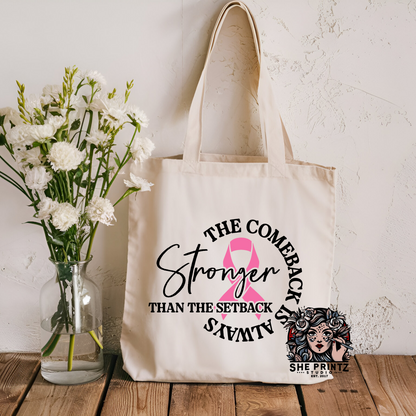 Breast Cancer Awareness Tote