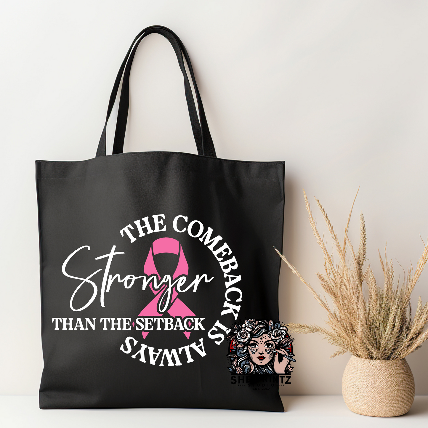 Breast Cancer Awareness Tote