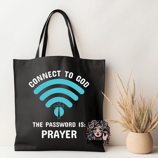 Connect to God Tote