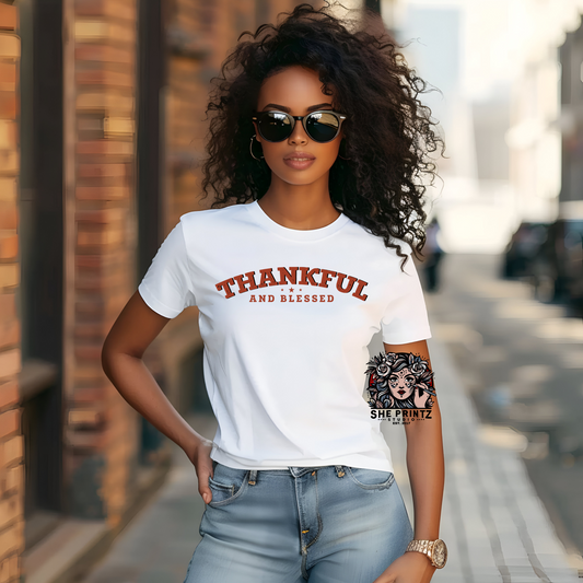 Thankful and Blessed T-shirt