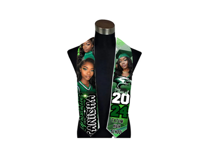 Grad Stole Template & Mock-up Bundle (Editable)