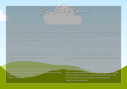 Graduation Magazine Template (Editable)