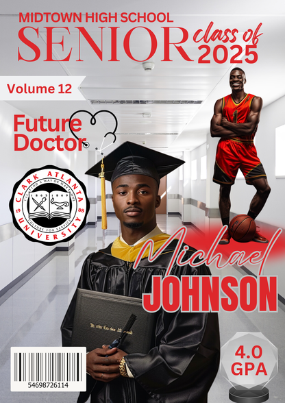5 Magazine Design Covers (Editable)
