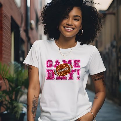 Glitter Game Day T-shirt