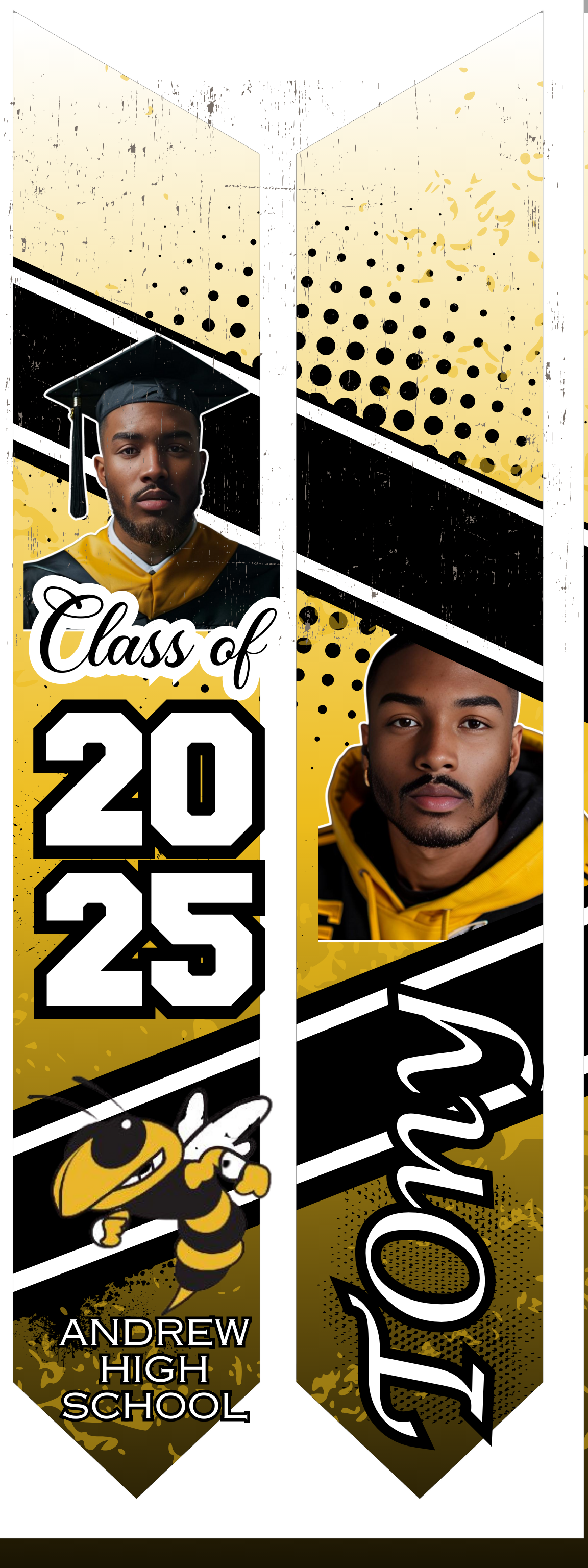 Grad Stole Design Bundle (Editable)