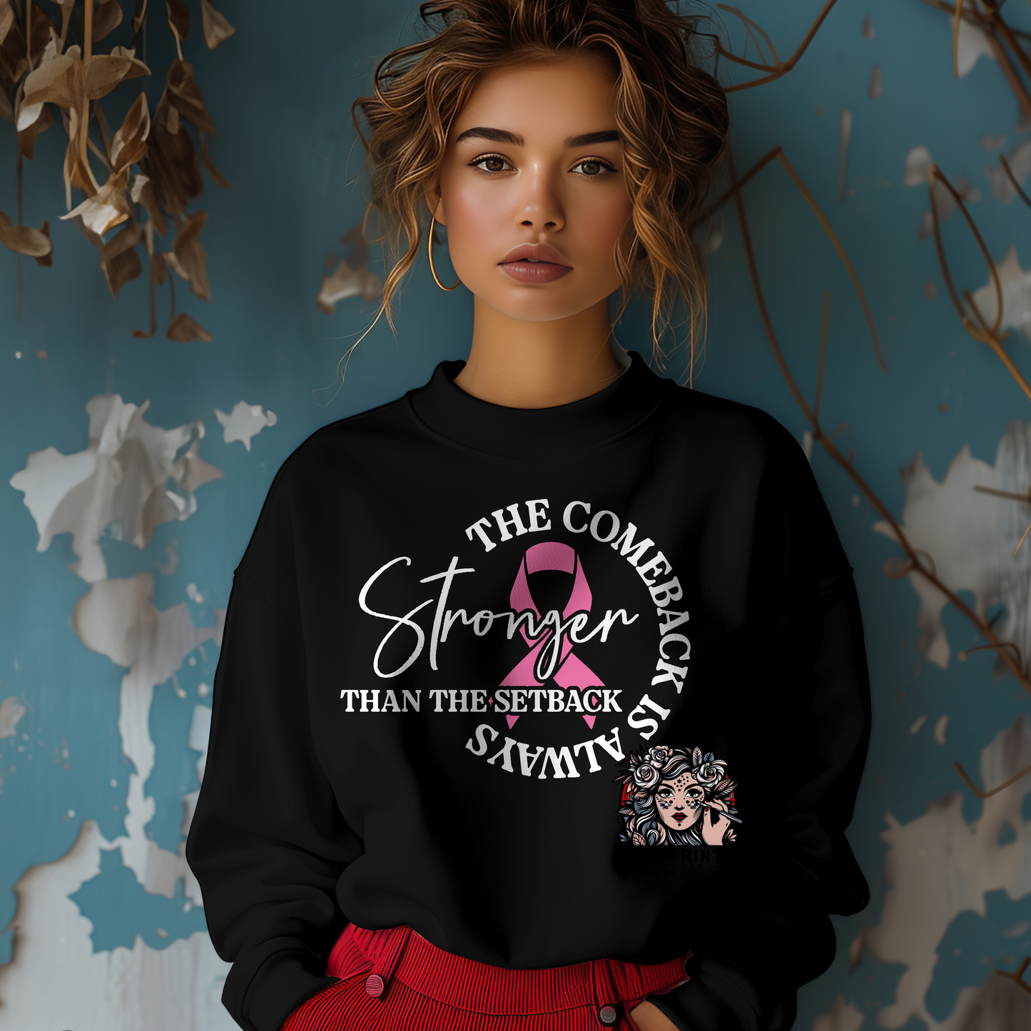 The Comeback Is Always Stronger Than The Setback T-shirt