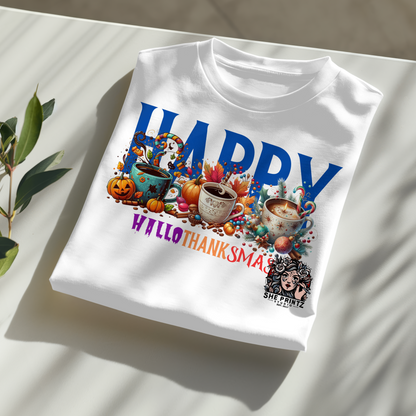 Happy Hallothanksmas T-shirt