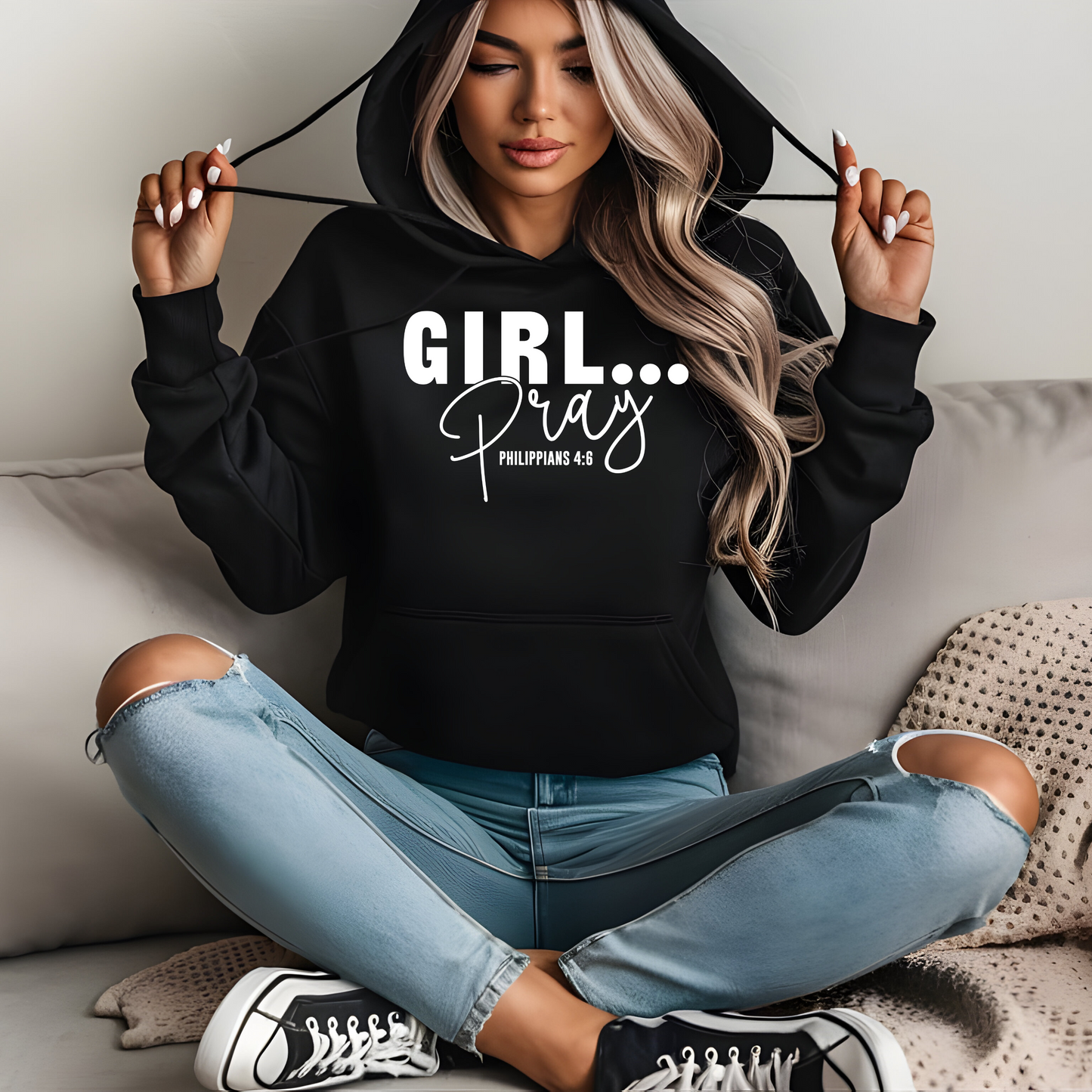 Girl Pray Sweatshirt