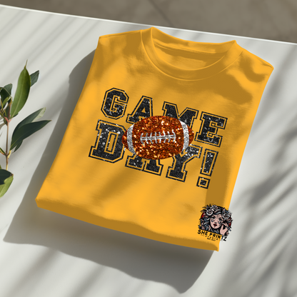 Glitter Game Day T-shirt