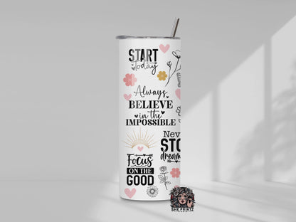 Positive Affirmation Tumbler 2