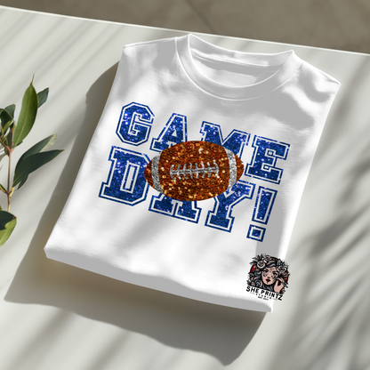 Glitter Game Day T-shirt