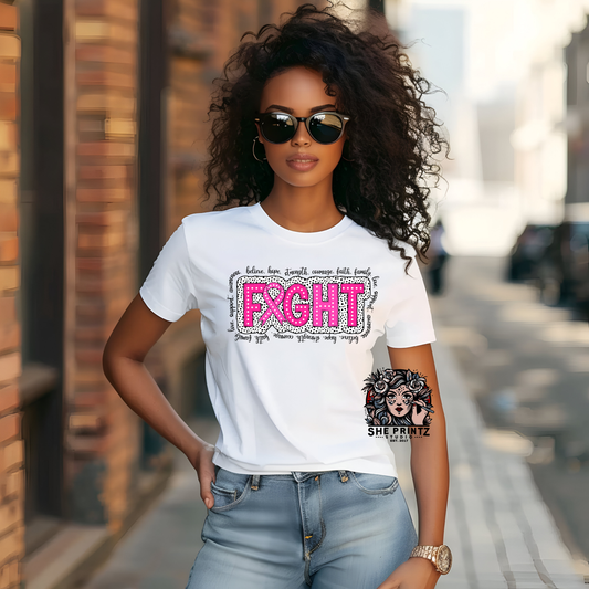 Fight (Breast Cancer Awareness)T-shirt