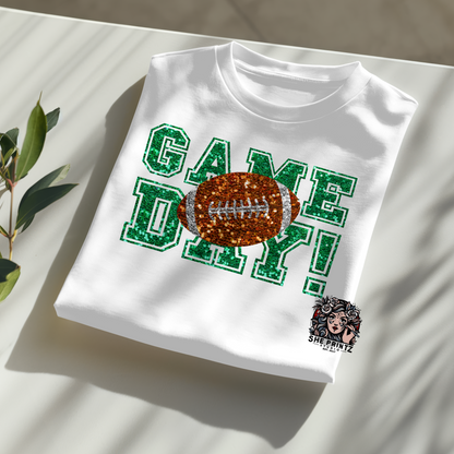 Glitter Game Day T-shirt